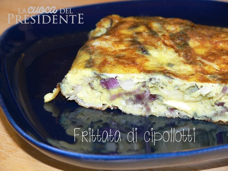 Frittata di cipollotti